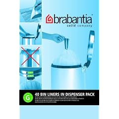 Brabantia M�llbeutel-Spenderpackung, 30 Liter, 40 St�ck