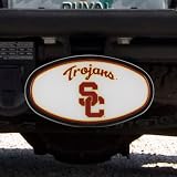NCAA USC Trojans Domed Logo Plastic Hitch Cover