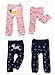 Kubeer 6pc 0-3T Baby PP Pants Child Leggings Boy Girl Leg Kids Trousers Clothes