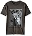Star Wars Big Boys' T-Shirt, Boba Charcoal, Large/14-16