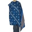 Folk Shawls Tie Dye Print Wool Accessories 80 x 35 inches