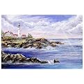 Down Maine Way by Dennis Shattuck - 30x19"