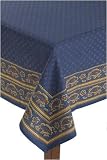 Tablecloth Le Printemps Blue 70'x108'