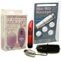 Pipedream Products 10 Function Wireless Remote Control Purple Waterproof Bullet Vibrator Adult Sex Toy Kit