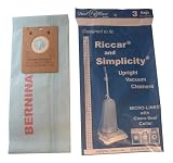 8000 Series Riccar Vacuum Cleaner Replacement Bag (3 Pack)