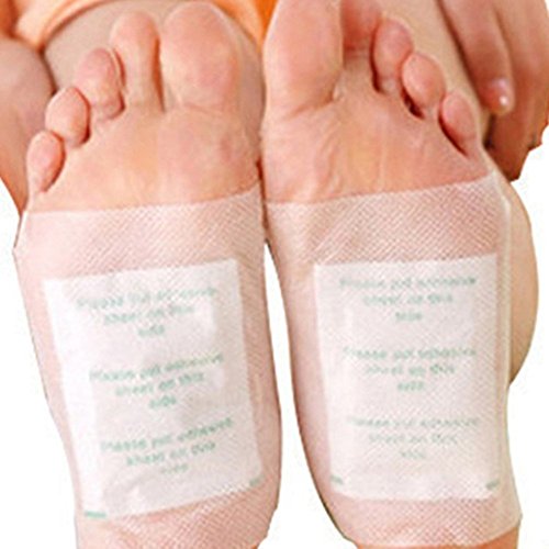 Special Price TEN Packages of 10 Cleansing Detox Foot Pads Patches (100) KINOKI *As Seen On TV