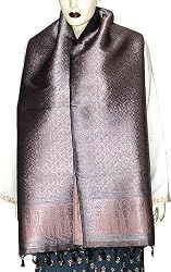 Jacquard Scarf Silk for Women in Vogue India Fashion