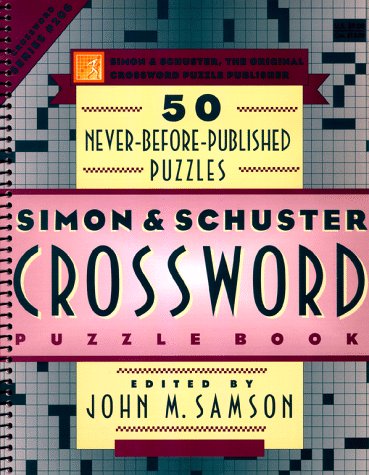 simon  schuster crossword puzzle book 206 simon  schuster crossword puzzle books