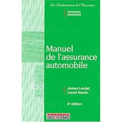 Manuel de l'assurance automobile