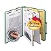 Smead Pressboard Classification File Folder with SafeSHIELD Fasteners, 2 Dividers, 2