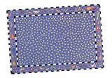 Fat Cat Kitty Hoots Cat Place Mat Purple