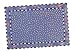 Fat Cat Kitty Hoots Cat Place Mat Purple