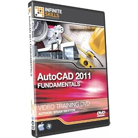 Infinite Skills AutoCAD 2011 Tutorial - Video Training DVD-ROM (PC/Mac)
