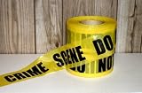 Yellow Crime Scene Tape 1000 Ft (Pack of 1)