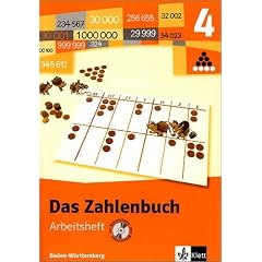 Das Zahlenbuch - Ausgabe für Baden-Württemberg (Neubearbeitung 2004): Das Zahlenbuch 4. Arbeitsheft mit CD-ROM. Neubearbeitung. Baden-Württemberg. (Lernmaterialien) (Broschiert)
