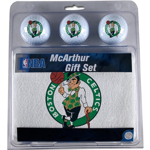 McArthur Sports Boston Celtics 3 Ball Golf Gift Set