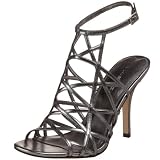 Via Spiga Womens Liv Sandal,Steel Metal Nappa,10 M US - Womens Shoes Sandals