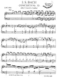 Bach J.S. Concerto No. 10 in C Minor after Unknown Author (Arr. for Piano Solo by J.S. Bach): Instantly download and print sheet music