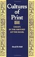 Cultures of Print: Essays in the History of the Book (Studies in Print Culture and the History of the Book)