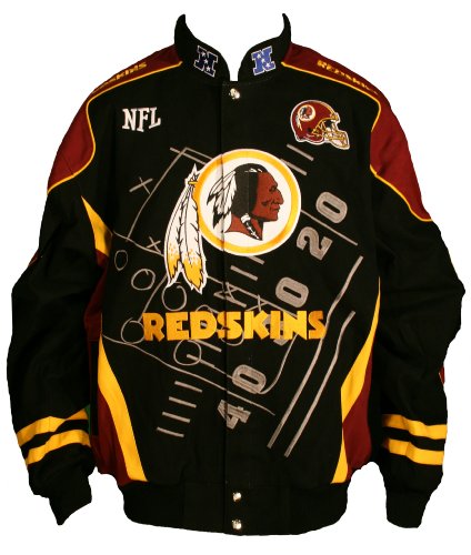 MTC Marketing Washington Redskins 2009 Scoreboard Cotton Twill Jacket (Small)