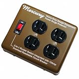 MERCURY マーキュリー 延長コード タップ スチール製 4口 ブラウン