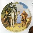 Wizard of Oz Yellow Brick Road Wall Clock