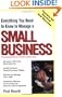 Everything You Need to Know to Manage Your Own Small Business (Wiley Business Basics)