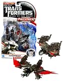 Hasbro Year 2010 Transformers Movie Series 3 quotDark of the Moonquot Deluxe Class 6 Inch Long Robot Action Figure with MechTech Weapon System - Decepticon LASERBEAK with Convertible Dual-Barrel Cybertronian Cannon Vehicle Mode Hover Jet