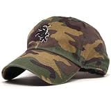 Chicago White Sox Woodland Camo Clean Up Adjustable Cap