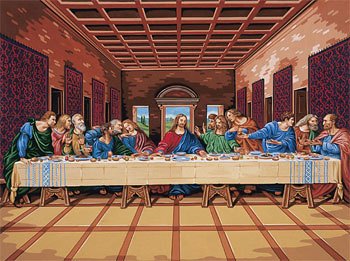Recreate Da Vinci's Masterpiece, The Last Supper, In New Water-Cleanup Oil Paints