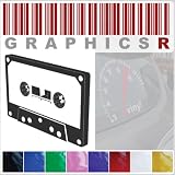 Sticker Decal Graphic - Urban Brooklyn Street 80's Old School Cassette Tape A166