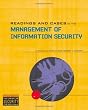 Readings and Cases in the Management of Information Security