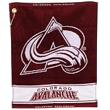 NHL Colorado Avalanche 16'' x 19'' Woven Terry Golf Towel - Burgundy