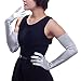 KAYSO Women's 22 inch Classic Adult Size Opera Length Satin Gloves in 41 Colors