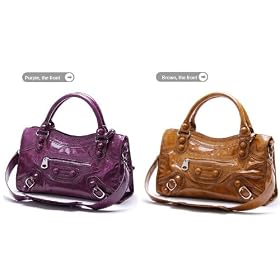Lovemauch Lady Fashional Faux Leather Handbag & Shoulder Bag, , Satchel Bag