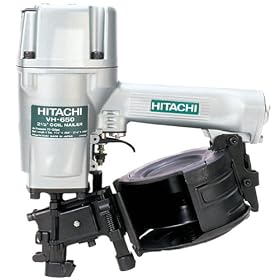 Hitachi VH650 Round Head 1-1/4-Inch to 2-1/2-Inch Coil Framing Nailer