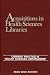 Book Acquisitions in Health Sciences Libraries