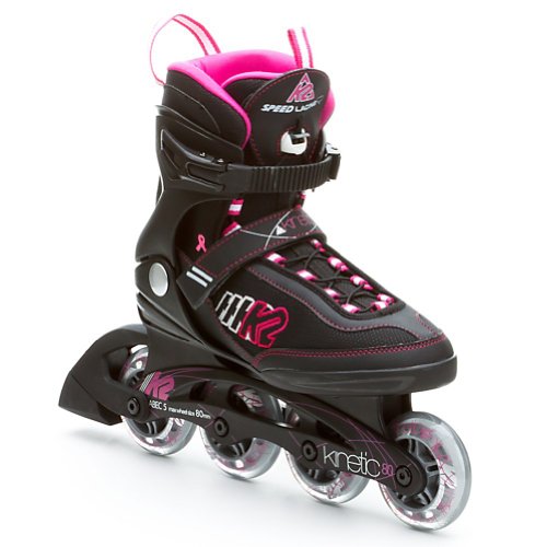 K2 Skate Women's Kinetic 80 Inline Skates, 9 On Sale