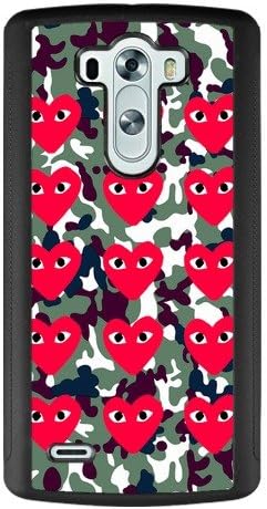 LG G3 Case,Customized Comme des Garcons Brand Black TPU and PC Case cover fit for LG G3,Best Durable Never-fade Case