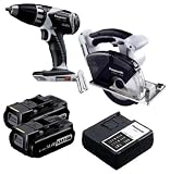Panasonic EYC194LR Cordless, Battery Powered, Rechargeable 14.4V Metal Combo Kit