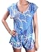 ED HARDY Christian Audigier Dream V-Neck Womens Romper Blue Size L
