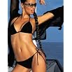 Black String Side Bikini Bottom