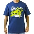 Alpinestars Engineer Men's Short-Sleeve Fashion T-Shirt/Tee - Navy