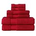 Contemporary 6-pc. Towel Set - Red Image