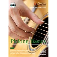 Picking Basics. Einf�hrung in die Spieltechnik der Fingerpicking-/Fingerstyle-Gitarre. F�r Folk-, Blues- und Modern-Picking Styles. Band 2