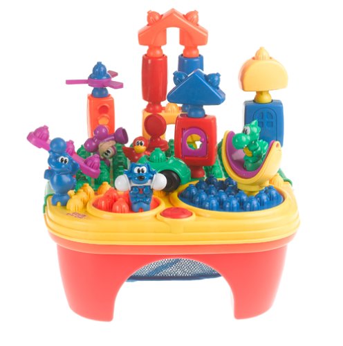 Pop-Onz Building System: Pop 'n Twirl Building Table with exclusive bonus Pop-Onz Building System: Pop 'n Twirl Building Table with exclusive bonus