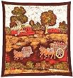 ShalinCraft India Folk Art Batik Paintings Wax on Cloth 36" x 52" (batik529)
