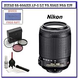 Nikon 55 200mm f/4 5.6G ED IF AF S DX VR + 5PC Cleaning Kit + Bonus! Micro Fiber Cleaning Cloth Nikon 55-200mm f/4-5.6G ED-IF AF-S DX VR + 5PC Cleaning Kit + Bonus! Micro Fiber Cleaning Cloth
