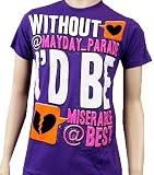 MAYDAY PARADE - Tweet - Purple T-shirt