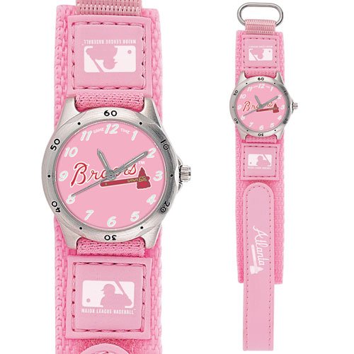 Official MLB Atlanta Braves Future Star Series Watch Pink